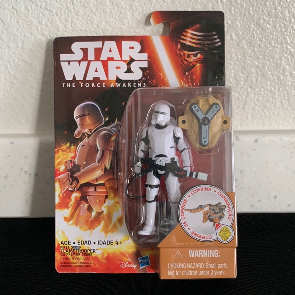 2015 Hasbro Disney Star Wars First Order Flametrooper Action Figure